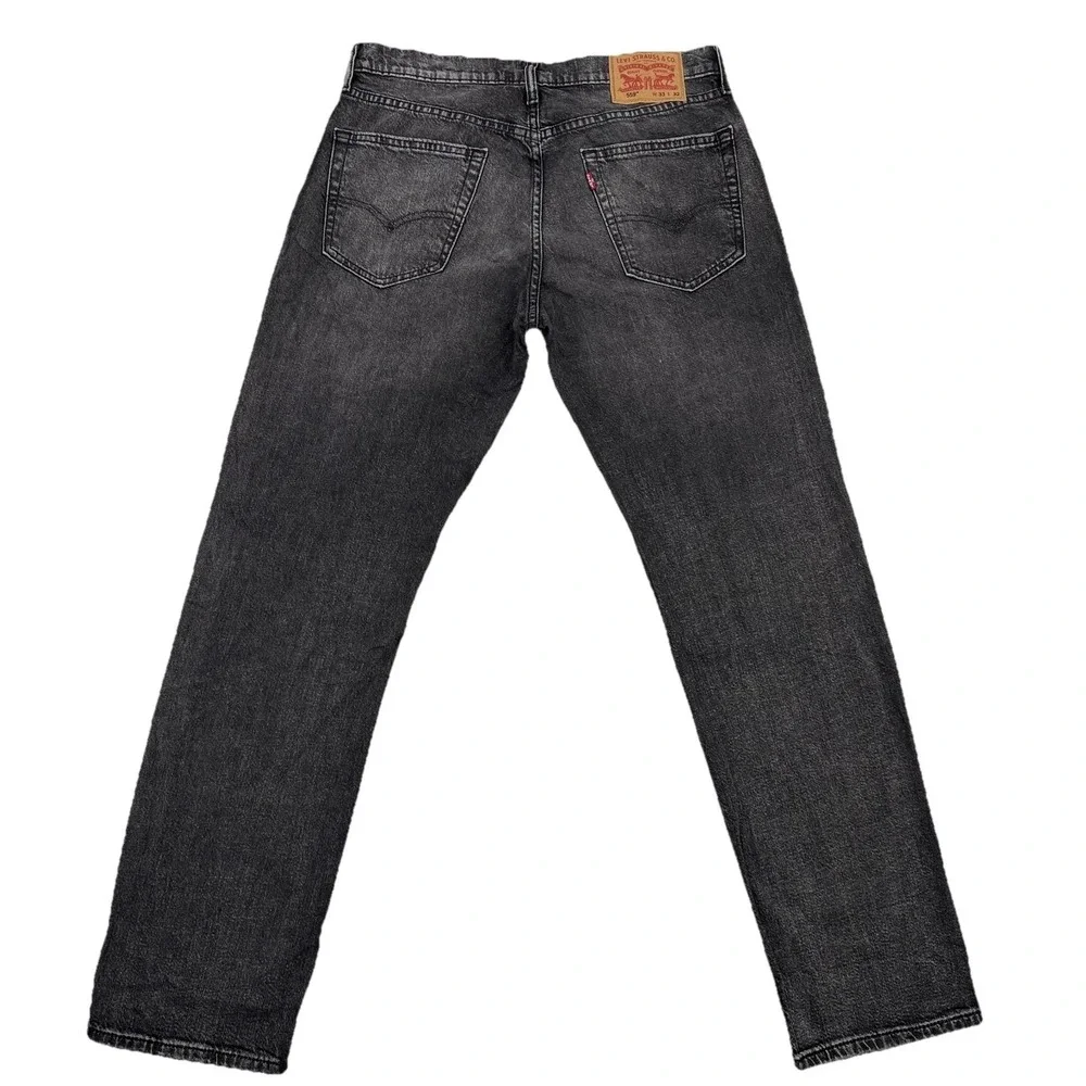 Levi's 559 Relaxed Straight Leg Jeans Men's33x32 Denim NWT Reclaimed Sustainable